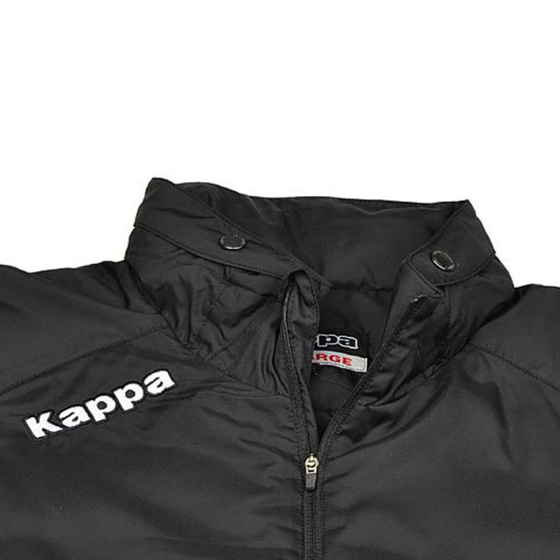卡帕kappa背靠背黑色男装棉服-k0172mm08-bk1